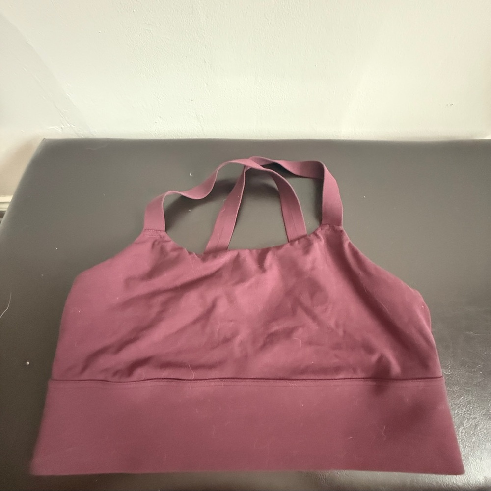 Mauve Athleta Sports Bra